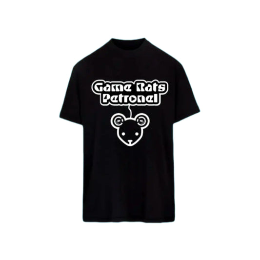 Game Rats Black T-shirt